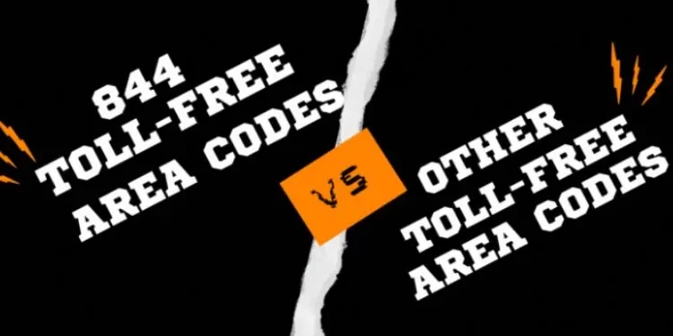 What is the 844 Area Code?